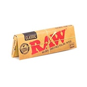 (98) Raw Classic Rolling Papers Single Wide
