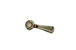 4.50" SOLID SPOON HAND PIPE - Smoke