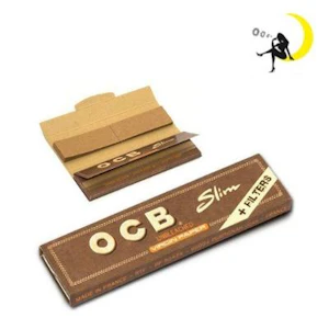 Hemp and Wellness - Unbleached Slim PLUS Filter King Size OCB Papers