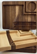 WOOD ROLLING TRAY