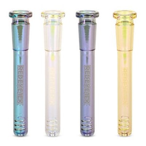 Red Eye Glass  - 155MM (6.1") RAINBOW DOWNSTEM