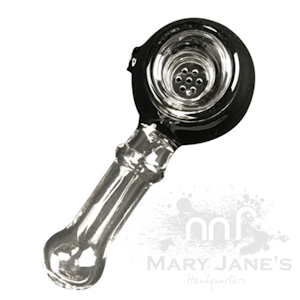 Red Eye Glass  - HONEYWELL HAND PIPES W/ HONEYCOMB SCREEN BOWL - BLACK