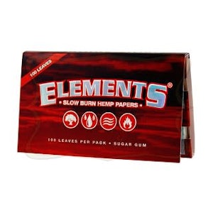 Hemp and Wellness - Regular Size Elements Slow Burning RedPapers