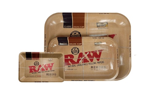 H&F Accessories  - Metal Rolling Tray by Small 11" x 7" Original