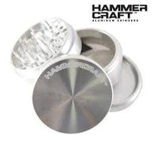 Hammercraft - 2.5" HAMMERCRAFT 4 PIECE GRINDER - SILVER