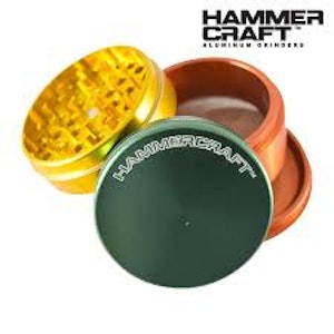 Hammercraft - RASTA 2.5" HAMMERCRAFT 4 PIECE GRINDER