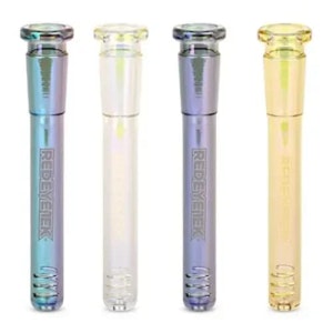 Red Eye Glass  - 130MM (5.1") GREEN DOWNSTEM