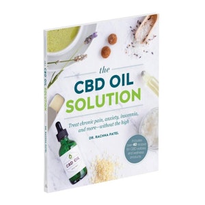 H&F Accessories  - The CBD Oil Solution Book - by Rachna Patel