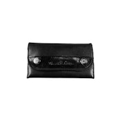 Adam Vape Wallet with Elastic Sleeves by Maxwell B. - Vegan Vape Wallet Black