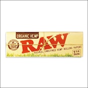 RAW Organic 1 1/4 Rolling Papers