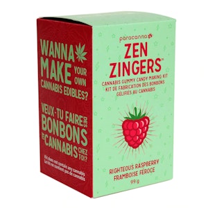 Humble and Fume - Zen Zinger Cannabis Gummy Kits (NO THC INCLUDED) - Raspberry