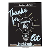 Pre-Roll Greeting Card by KushKards - Keeping Me LIT