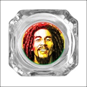 Glass Ashtray - Bob Marley 2