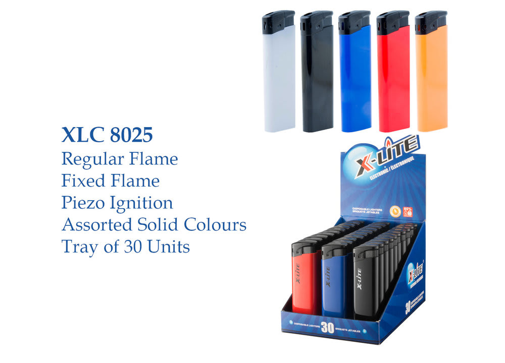 X-Lite Lighter - Multi Purpose Disposable Lighter, Classic Pocket Lighters