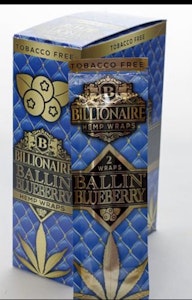 One whole sale - Blueberry billionaire hemp wraps