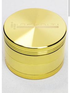 One whole sale - Infyniti 4 parts metal herb grinder Gold