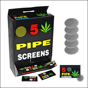 INHAL'NATION - Screens - Silver  (5 pack)