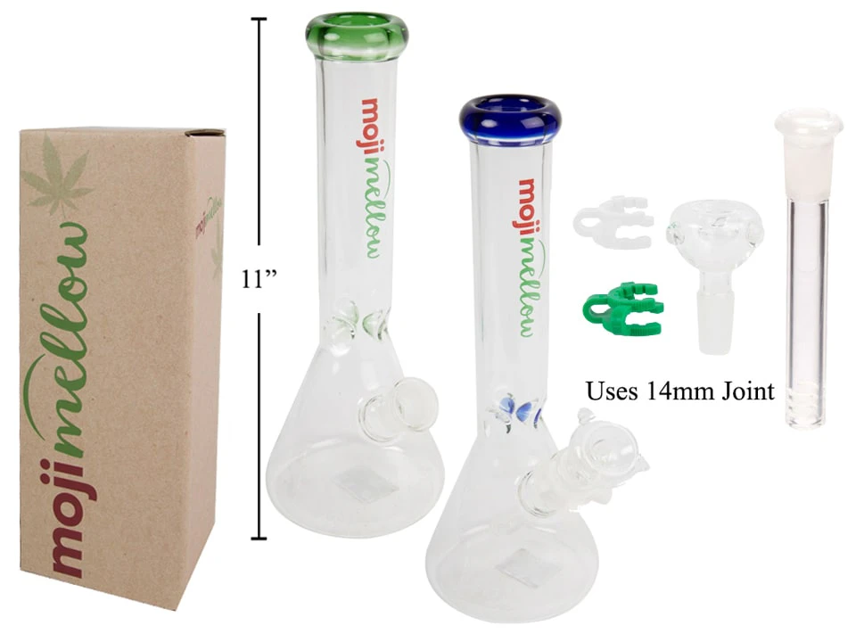 CTG Brands - Water Bong - Moji Mellow - 11" Beaker Style Main Image