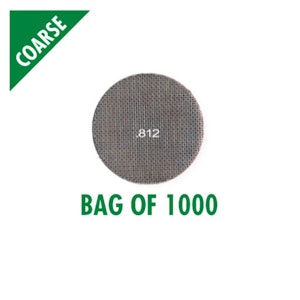 Maple Craft - Standard Stainless Steel Screens – Coarse .812