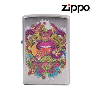 HBI Canada - Zippo Lighter Street Chrome Psychedelic Lip