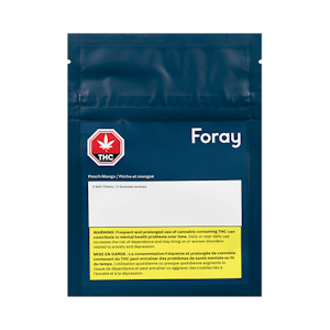 Foray - Peach Mango Soft Chews (2-Pack) - Dosecann (Foray)