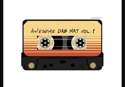 West coast.Gifts - Mix tape dab mat