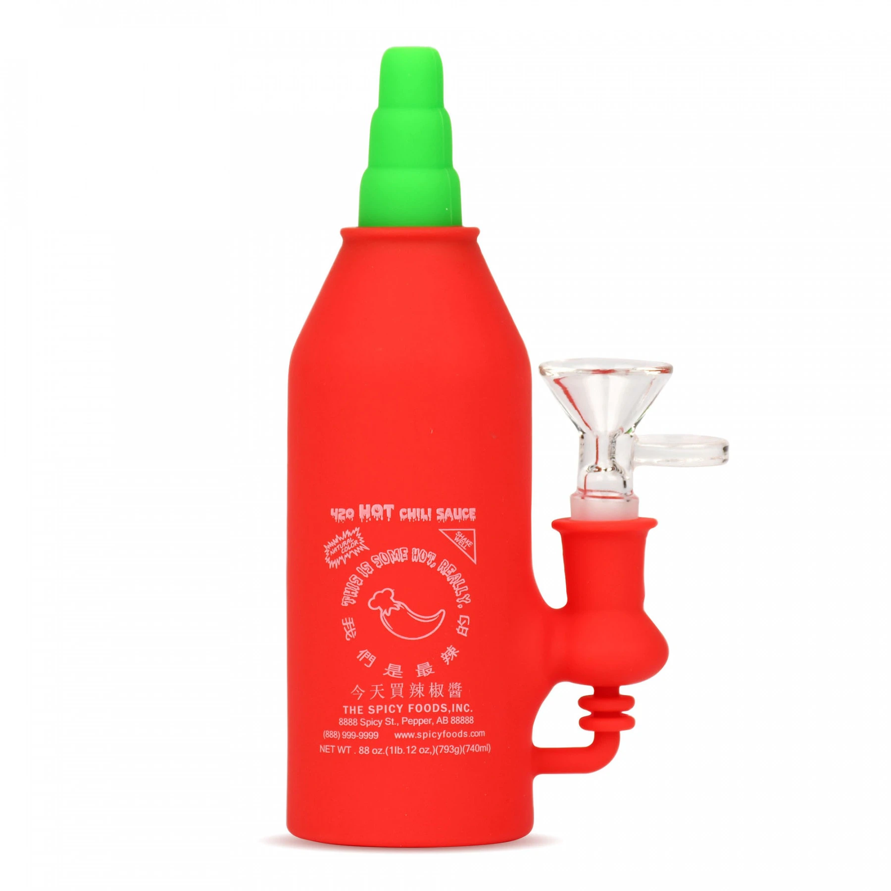 WEST COAST GIFTS - Bong - LIT Silicone Main Image