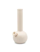 Matte White with Speckle Chongo Bong