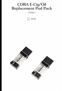 West coast.Gifts - CORA E-CIG/OIL REPLACEMENT POD PACK