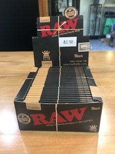 DDK Marketing - raw papers king size slim black