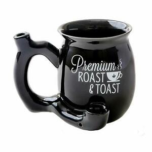 HUMBLE AND FUME - Pipes - Ceramic Mug Black - Roast & Toast