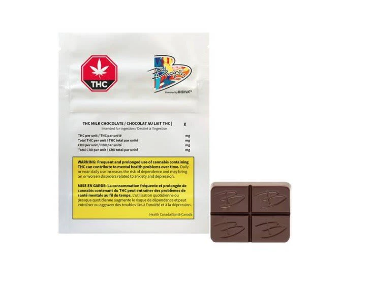 INDIVA INC. - Bhang | THC Milk Chocolate Bar | 1x10mg Main Image