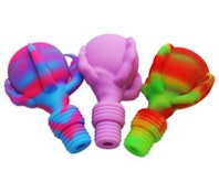 Dabware Silicone Claw Bowl Blue & Pink