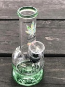  5" Glass Bong with Colour Tube