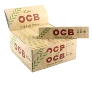 King Size Slim Organic Hemp Papers by OCB - 32 Papers Per Pack