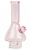 Carb Cap Beaker Pink
