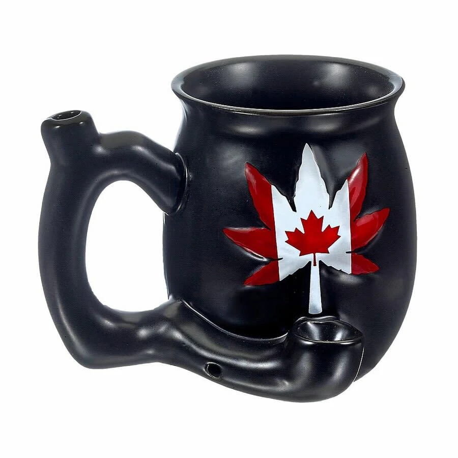 humble + fume - Cannabian Flag Ceramic Mug with Pipe by Premium Roast & Toast Main Image