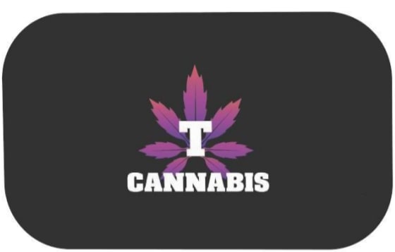 T Cannabis Rolling Tray Lid