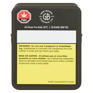 9258159 CANADA INC. O/A THRIVE CANNABIS - GREYBEARD afghani drifter 5X0.5G