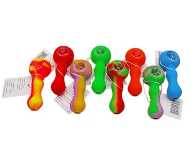 Unbranded - silicone pipe blue/white