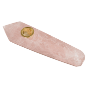 Sackville & Co. - Rose Quartz Pipe