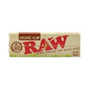 Raw Organic Hemp 1 1/4