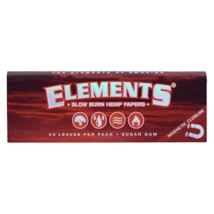 Elements - Slow Burn Hemp Papers King Size - Elements