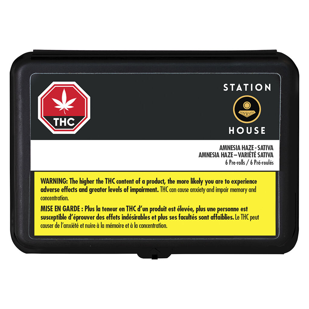 Amnesia Haze Pre-Roll 6x0.5g Pre-Rolls