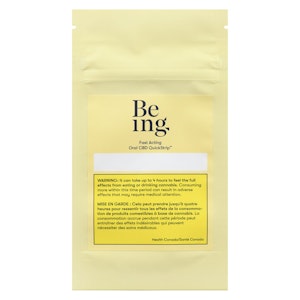 Being - Fast Acting Oral CBD Quick Strip -10 strips