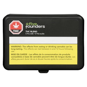 Five Founders - THC Blend Pre-Roll 5x0.5g Pre-Rolls