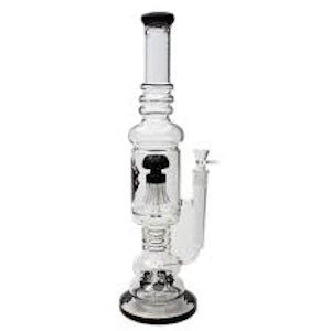  Karma Glass - Double Perk Umbrella Spout 20" - Karma Glass Bong