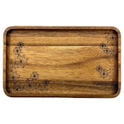 REKT - ACACIA WOOD ROLLING TRAY - Handmade