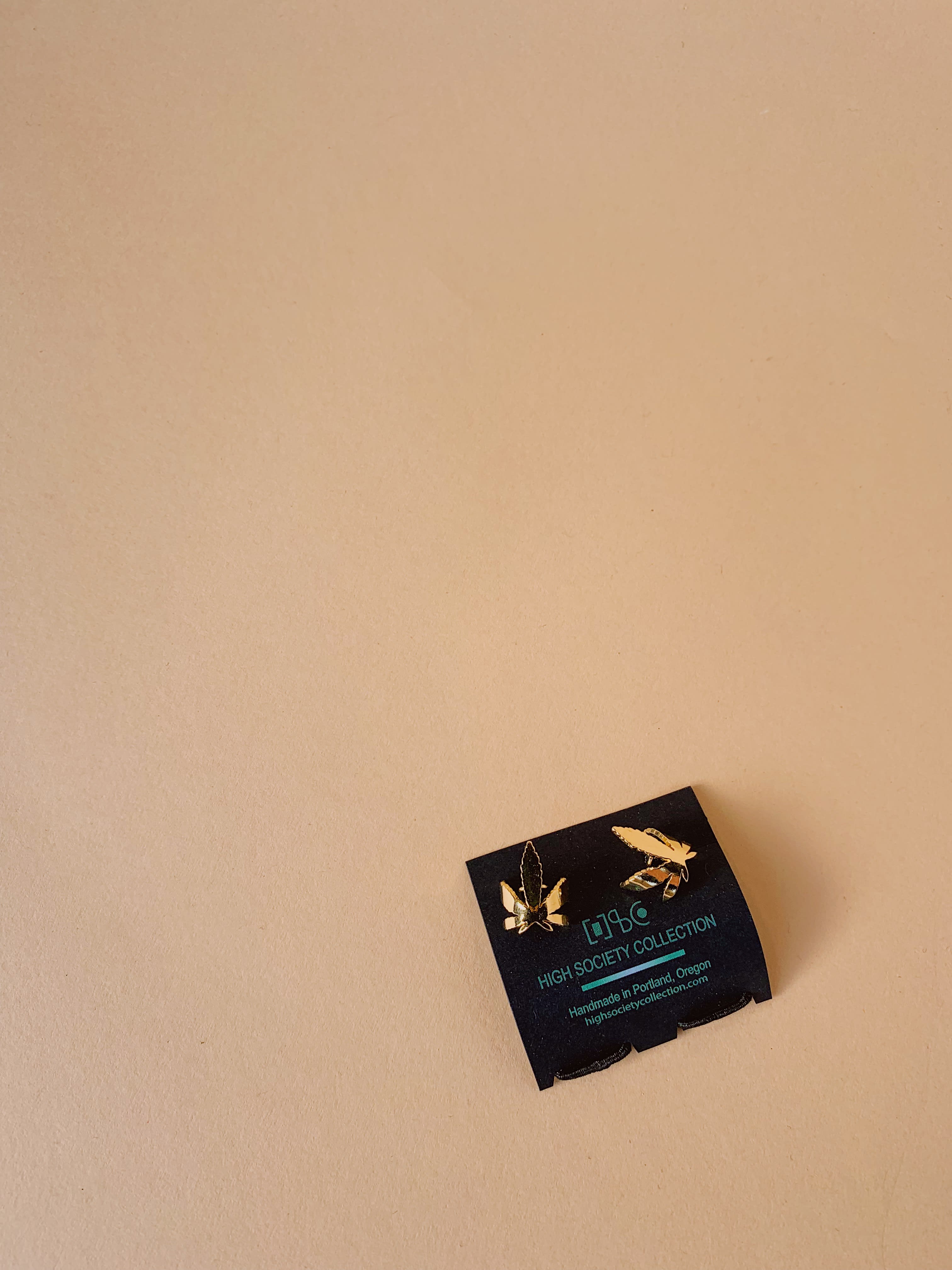 Weed Leaf Braid Clips