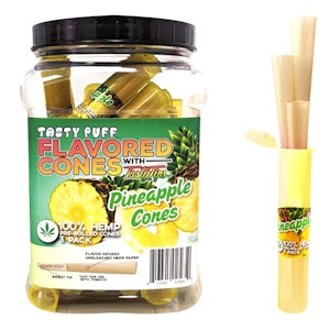 Tasty Puffs - PINEAPPLE TASTY PUFFS 3 PACK CONES